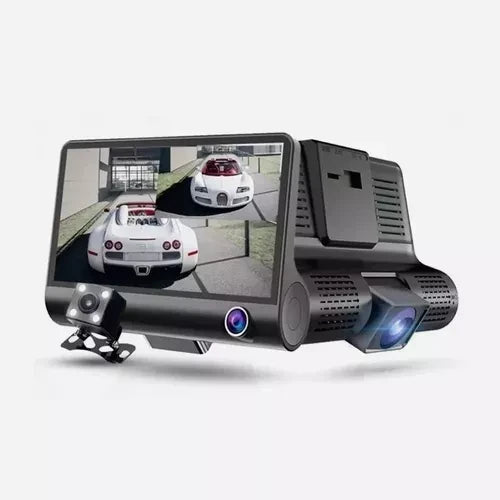 CAMARA DVR PARA CARRO 3 EN 1: Se instala en minutos, protege para siempre