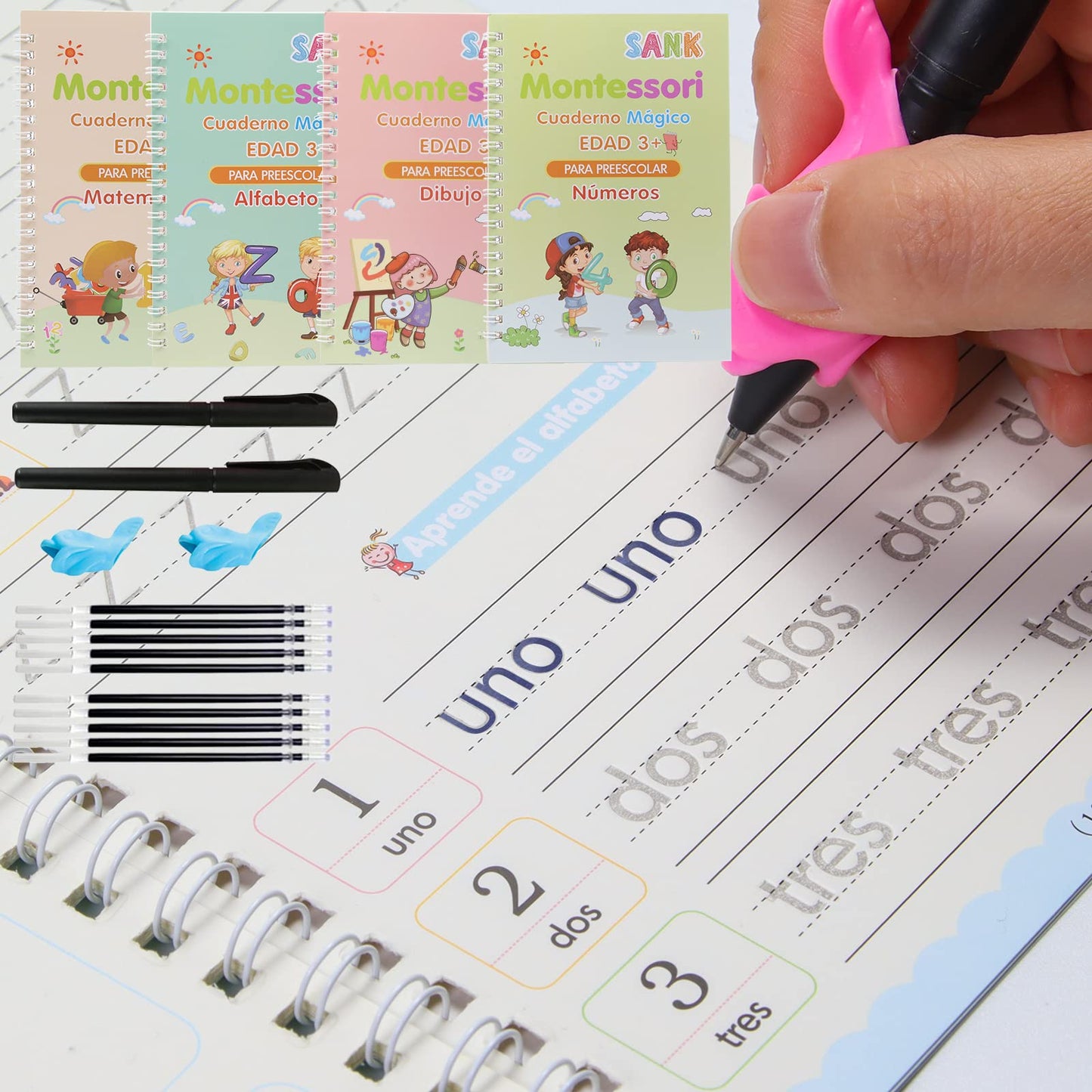 SET CALIGRAFIA MONTESSORI PARA NIÑOS: ¡Aprender Nunca Fue Tan Divertido!