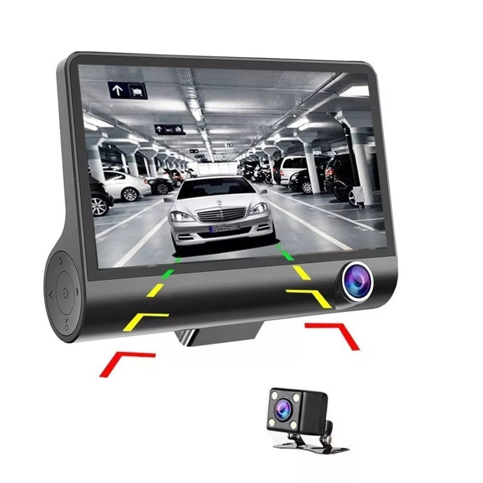 CAMARA DVR PARA CARRO 3 EN 1: Se instala en minutos, protege para siempre