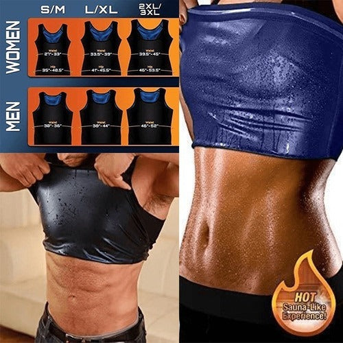 FAJA CHALECO REDUCTOR SAUNA