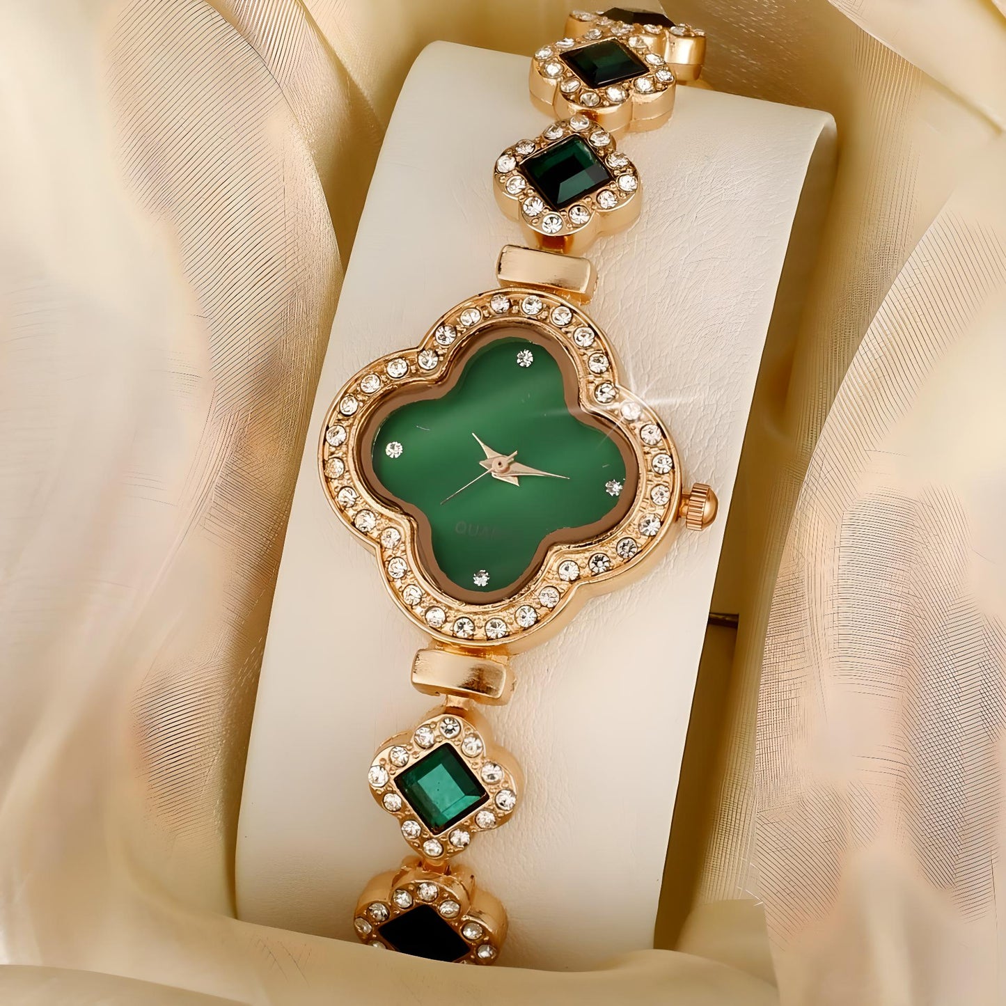 RELOJ CLASICO ELEGANTE PARA DAMA: Resalta tu estilo con brillo y sofisticación